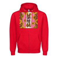 Red skull mom sunflowers Zipper Hoodie - TumblerDesignByShophia