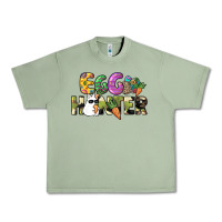 Oil Green Egg hunter Urban Heavy Tee - NancyCooperArtShop