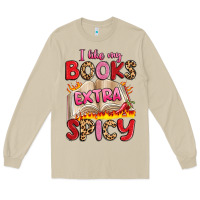 Mushroom i like my books extra spicy Long Sleeve Tee - Artiststas