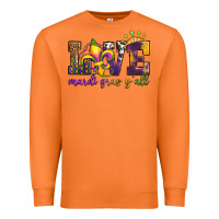Carrot love. ardi gras y'all Premium Sweatshirt - OliviaCreatesArt