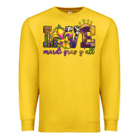Lemon love. ardi gras y'all Premium Sweatshirt - OliviaCreatesArt