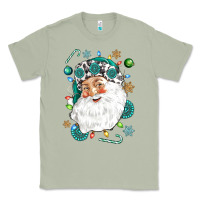 Matcha Western Santa Christmas Classic Tee - NancyCooperArtShop