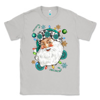 Moon Dust Western Santa Christmas Classic Tee - NancyCooperArtShop