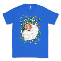 True Royal Western Santa Christmas Classic Tee - NancyCooperArtShop