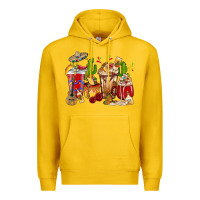 Lemon Cino De Mayo coffee cups Mexico Premium Hoodie - HowdyJamesFarm