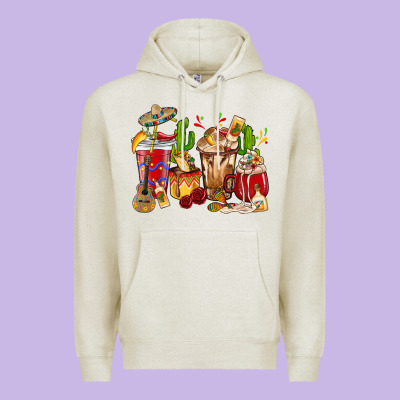 Cino De Mayo Coffee Cups Mexico Premium Hoodie Designed By Howdyjamesfarm
