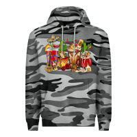 Slate Camo Cino De Mayo coffee cups Mexico Premium Hoodie - HowdyJamesFarm