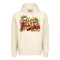 Tofu Cino De Mayo coffee cups Mexico Premium Hoodie - HowdyJamesFarm