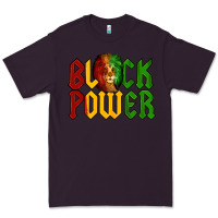 Plum Juneteenth Lion King Black Power Premium Tee - LillyAllenDesigns