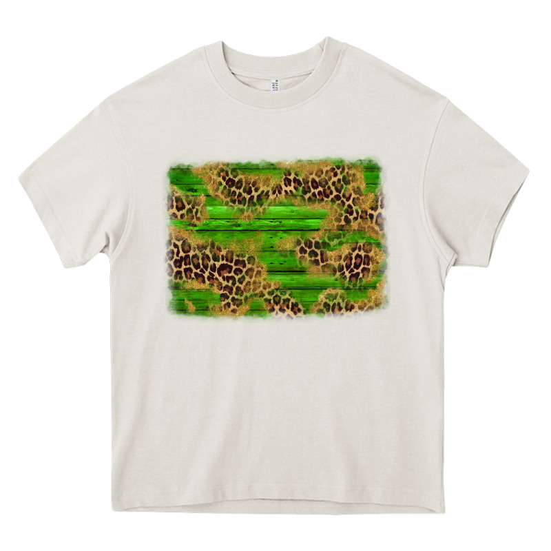 Western Leopard Distressed Background Heavy Core Tee by AdoDesignShop | Teevron