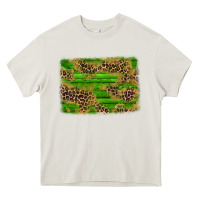 Cream western leopard distressed background Heavy Core Tee - AdoDesignShop