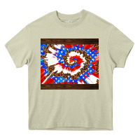 Mossy usa tie dye Heavy Core Tee - AdoDesignShop