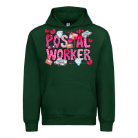 Foreset Green Postal Worker Urban Hoodie - CowhideDigitalArt