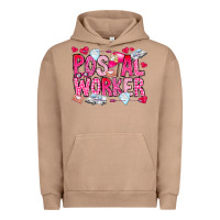 Pigment Burro Postal Worker Urban Hoodie - CowhideDigitalArt