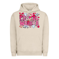 Pigment French Oak Postal Worker Urban Hoodie - CowhideDigitalArt
