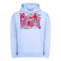 Pigment Grape Ice Postal Worker Urban Hoodie - CowhideDigitalArt