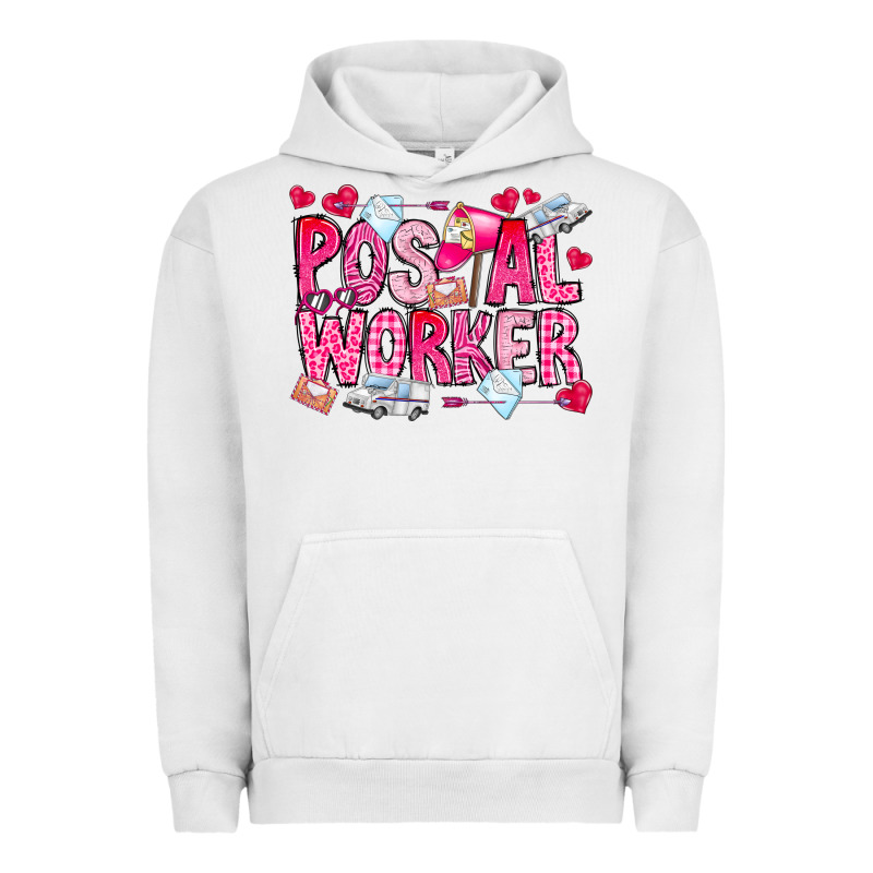 Postal Worker Urban Hoodie by CowhideDigitalArt | Teevron