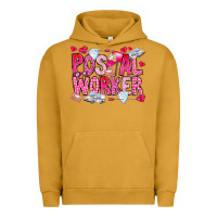 Pigment Peanut Butter Postal Worker Urban Hoodie - CowhideDigitalArt