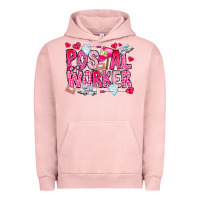 Pigment Salmon Postal Worker Urban Hoodie - CowhideDigitalArt