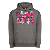 Pigment Tornado Postal Worker Urban Hoodie - CowhideDigitalArt
