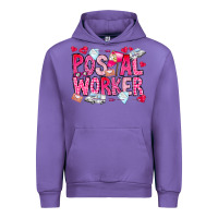 Tulip Postal Worker Urban Hoodie - CowhideDigitalArt