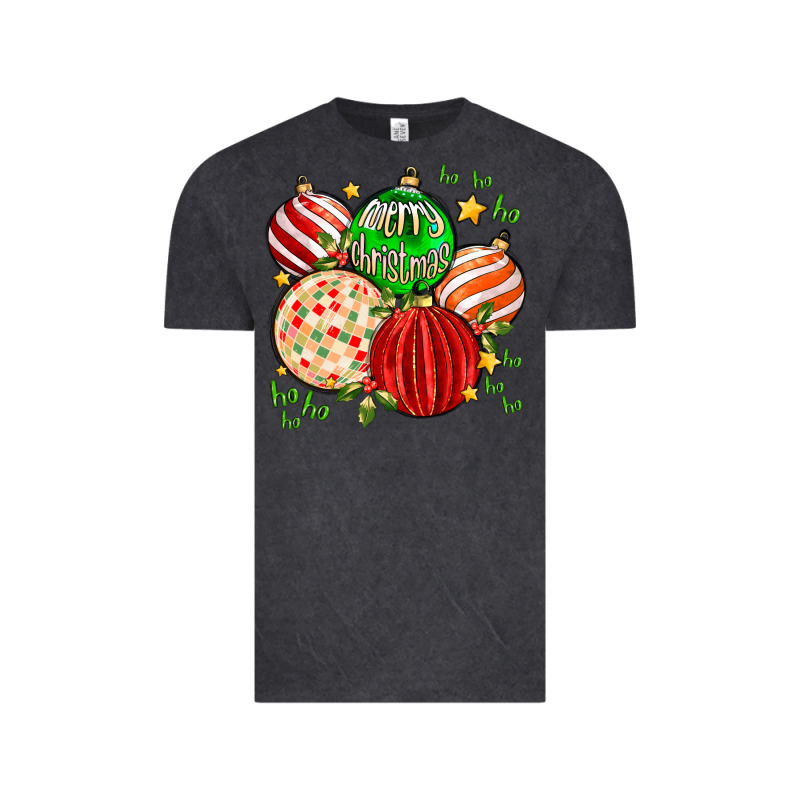Merry Christmas Tree Ball Vintage Tee by MaliasSmallBusiness | Teevron