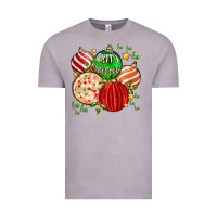 Vintage Zinc merry christmas tree ball Vintage Tee - MaliasSmallBusiness