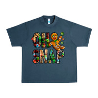 Midnight Navy Oh snap Christmas Urban Heavy Tee - NancyCooperArtShop