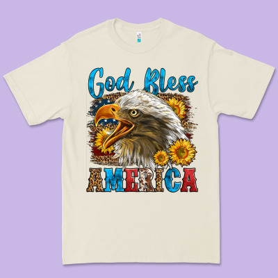God Bless America Premium Tee Designed By Lillyallendesigns