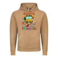 Vintage Camel welcome back to school with school bus Vintage Hoodie - NancyCooperArtShop