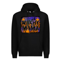 Black witchy mama Premium Hoodie - JahusDesignShop