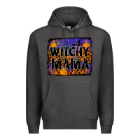 Charcoal Heather witchy mama Premium Hoodie - JahusDesignShop