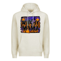 Oatmeal Heather witchy mama Premium Hoodie - JahusDesignShop