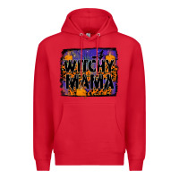 Red witchy mama Premium Hoodie - JahusDesignShop