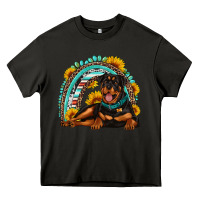 Asphalt Rottweiler  rainbow Heavy Core Tee - Artiststas