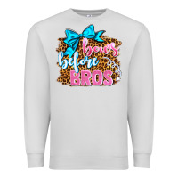 Dove Grey bows before bros olivia Premium Sweatshirt - OliviaCreatesArt