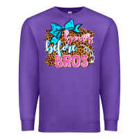 Purple bows before bros olivia Premium Sweatshirt - OliviaCreatesArt