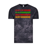 Cloud Black holiday spirit hohoho bright merry Vintage Tee - MaliasSmallBusiness