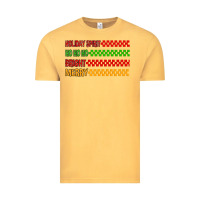 Vintage Mustard holiday spirit hohoho bright merry Vintage Tee - MaliasSmallBusiness