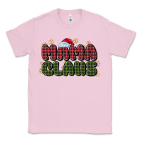 Bubblegum Pink mama claus Classic Tee - MaliasSmallBusiness
