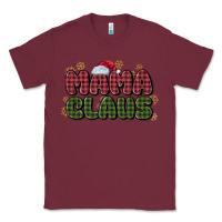 Burgundy mama claus Classic Tee - MaliasSmallBusiness