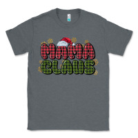 Charcoal Heather mama claus Classic Tee - MaliasSmallBusiness