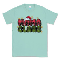Seafoam mama claus Classic Tee - MaliasSmallBusiness
