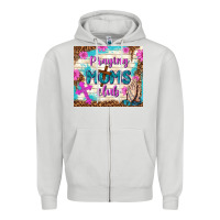 Dove Grey praying moms club Zipper Hoodie - TumblerDesignByShophia
