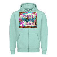 Seafoam praying moms club Zipper Hoodie - TumblerDesignByShophia