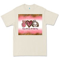 Bone peace love shih tzu Premium Tee - Jasminsmagicworld