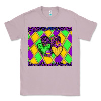 Lilac mardi gras hearts Classic Tee - JahusDesignShop