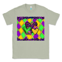 Matcha mardi gras hearts Classic Tee - JahusDesignShop