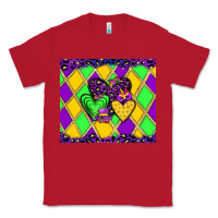 Red mardi gras hearts Classic Tee - JahusDesignShop