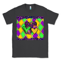 Smoke mardi gras hearts Classic Tee - JahusDesignShop